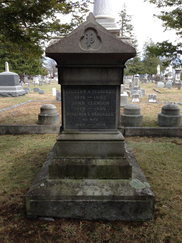 John Clendon Virginia Pearsall