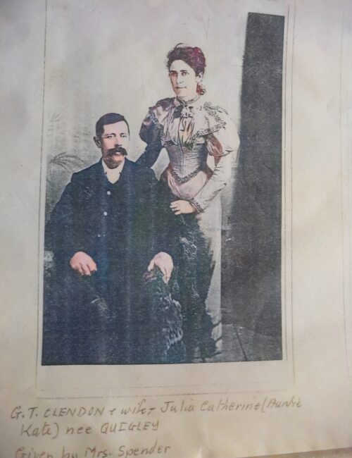 Julia and G T Clendon