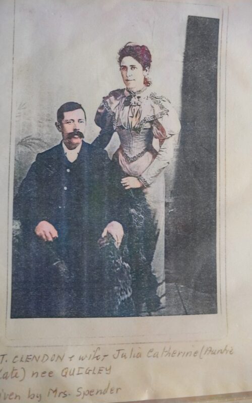 Julia and G T Clendon